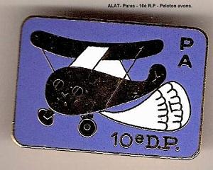 Paras ALAT peloton avions 10e DP